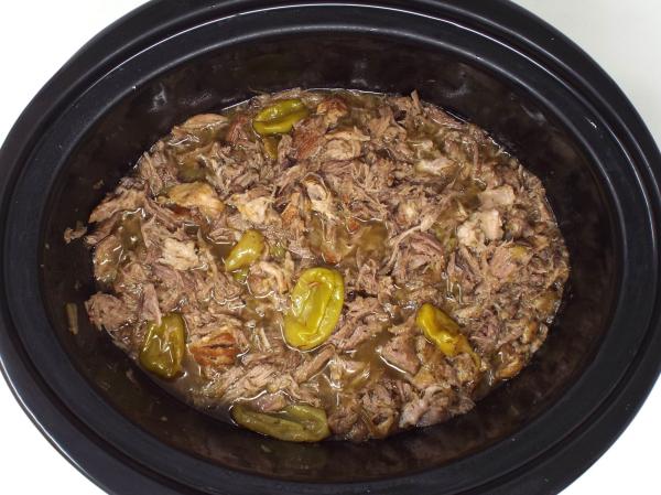 Slow Cooker Mississippi Pulled Pork