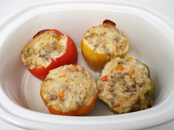 Slow Cooker Stuffed Peppers