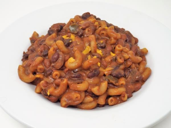 Slow Cooker Vegetarian Chili Mac