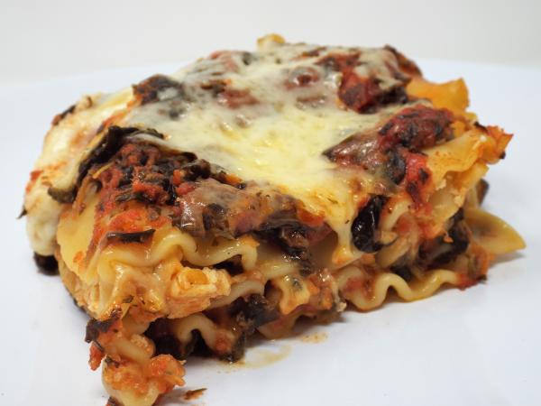 Spinach and Zucchini Lasagna