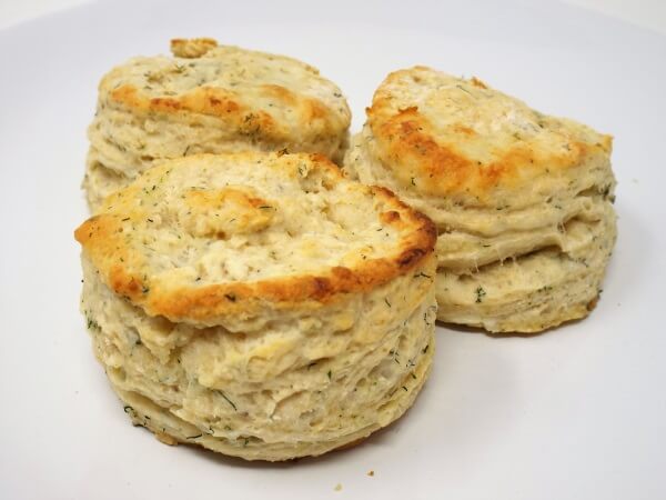 Dill and Cream Cheese Biscuits