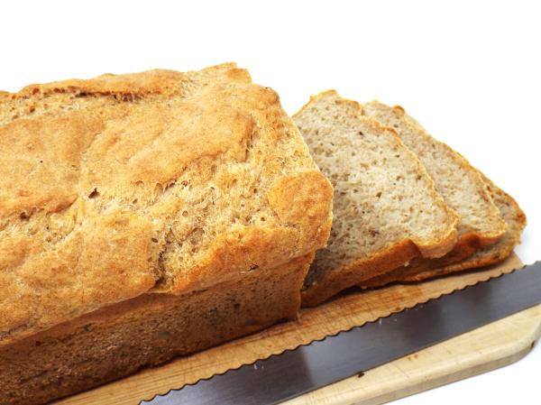 No Knead Rye Sandwich Bread