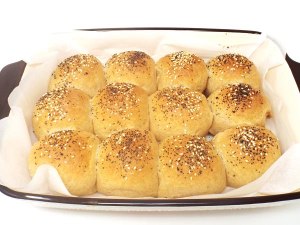 Seeded Dinner Rolls