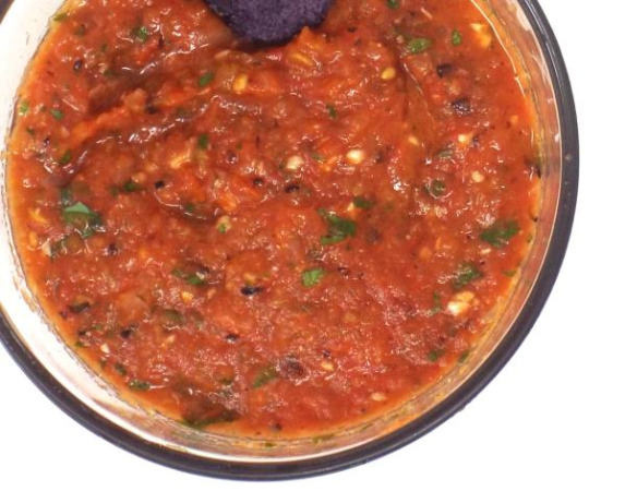 Oven Roasted Tomato Salsa