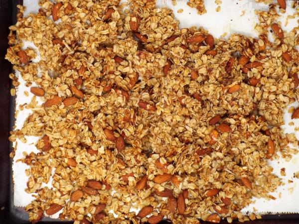 Healthy Almond Date Granola