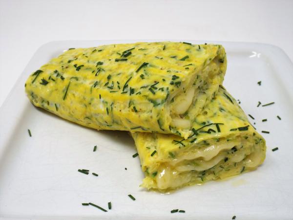 Egg Zucchini Roll
