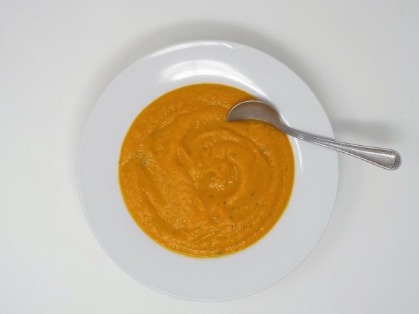Creamy Carrot and Serrano Chile Soup