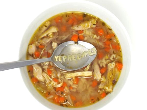 Chicken Alphabet Soup