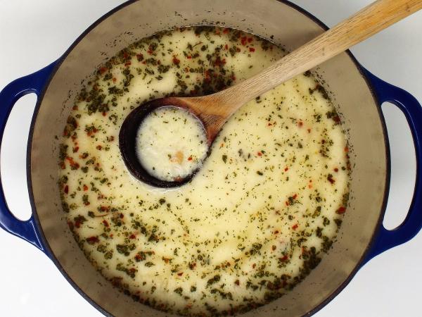 Yayla Corbasi (Turkish Yogurt Soup)