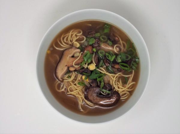 Chinese Mushroom Noodle Soup
