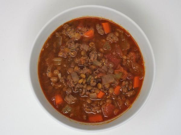 Moroccan Beef Lentil Soup