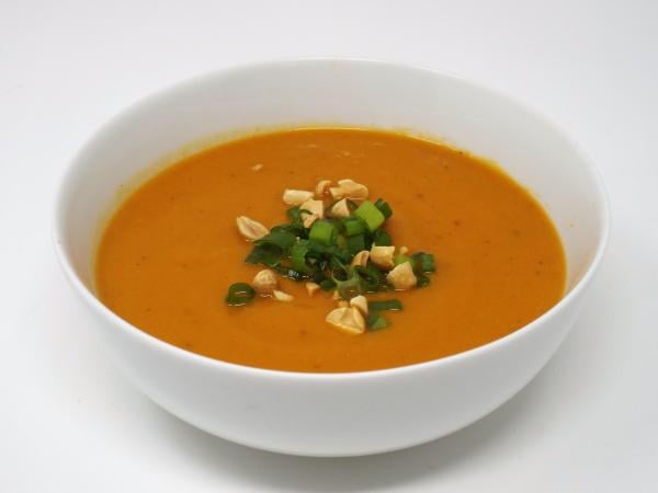 Spicy Sweet Potato and Ginger Soup