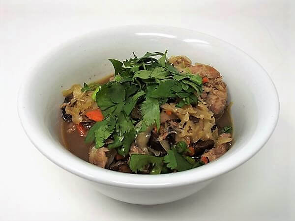 Asian Pork and Cabbage Stew