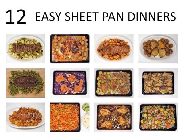 12 Easy Sheet Pan Dinners